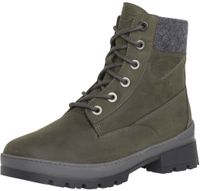 Trendige Ganter Stiefelette Schnürschuhe für Damen 4-205012 5900 Oliv