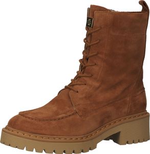 Comodi stivaletti Högl, scarpe stringate da donna, 4-132422 1100 Marrone