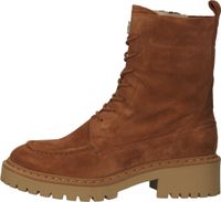 Comodi stivaletti Högl, scarpe stringate da donna, 4-132422 1100 Marrone