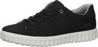 Sneakers alla moda RICOSTA, scarpe con lacci per ragazze 83.300400/090 Nero