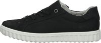 Sneakers alla moda RICOSTA, scarpe con lacci per ragazze 83.300400/090 Nero