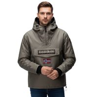 NAPAPIJRI Rainforest Next wasserabweisende Anorak-Jacke Outdoor-Jacke Schwarz, Royalblau, Dunkelblau oder Grau