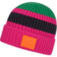 Berretti Ziener Indri per bambini con righe e risvolti - Blu, Rosa, Marrone o Blu