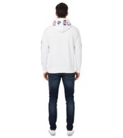 Hollister X NHL Montreal Canadiens Herren Hoodie mit Team-Logo-Print Baumwoll-Pullover 322-221-1606-100 Weiß