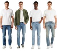 Jean Levi's 512 Indigo Slim-Fit pour homme, coupe slim, coton, 28833, différents modèles, bleu