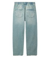 Jean jogging homme élégant, coupe ample en denim avec cordon de serrage, BR-12000, bleu, disponible en plusieurs coloris : Bleu Pacifique, Bleu Années 90 ou Bleu Ciel