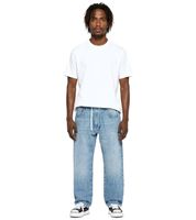 Jean jogging homme élégant, coupe ample en denim avec cordon de serrage, BR-12000, bleu, disponible en plusieurs coloris : Bleu Pacifique, Bleu Années 90 ou Bleu Ciel
