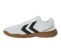 Sporty hummel Steady Game sneakers for women/children with non-slip outsole, trainers, sports shoes 228856-9001 White