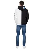 Hollister X NBA Herren Hoodie mit Team-Logo-Aufdruck Baumwoll-Pullover 322-221-1590 vom Team New York Knicks in Grau/Weiß oder Dallas Mavericks in Weiß/Schwarz