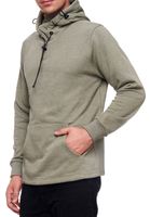 Felpa con cappuccio da uomo alla moda con mascherina integrata. Felpa con cappuccio 19139 Khaki Melange