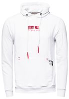 Suéter con capucha para hombre, sudadera con capucha y bolsillo canguro informal, sudadera tipo pulóver 19152 Blanco