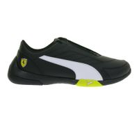 PUMA X Scuderia Ferrari SF Kart Cat III Damen oder Kinder Sneaker mit Ferrari-Logo Motorsport-Schuhe 306219 05 Schwarz/Weiß