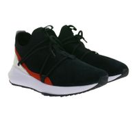 Baskets PUMA X Scuderia Ferrari SF Evo Cat II Suede LS Unisexe avec Logo Ferrari - Chaussures de Sport Automobile en Cuir 306373 01 Noir/Blanc/Rouge