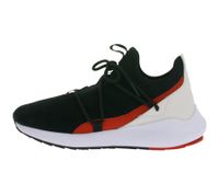 Baskets PUMA X Scuderia Ferrari SF Evo Cat II Suede LS Unisexe avec Logo Ferrari - Chaussures de Sport Automobile en Cuir 306373 01 Noir/Blanc/Rouge