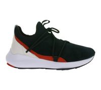 Baskets PUMA X Scuderia Ferrari SF Evo Cat II Suede LS Unisexe avec Logo Ferrari - Chaussures de Sport Automobile en Cuir 306373 01 Noir/Blanc/Rouge