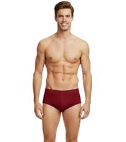 Confezione da 2 slip da uomo U.S. POLO ASSN. Premium, intimo sostenibile, 180 g/m², 134 68263 53696 502, Verde scuro/Rosso vino