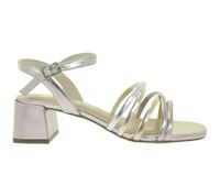 remonte Damen Riemchensandalen Sandalette mit dämpfender Sohle Sommer-Schuhe D1L52-90 Silber