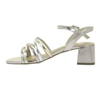 remonte Damen Riemchensandalen Sandalette mit dämpfender Sohle Sommer-Schuhe D1L52-90 Silber