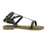 Sandali da donna alla moda LAZAMANI con borchie - Scarpe estive LA75021 Nero