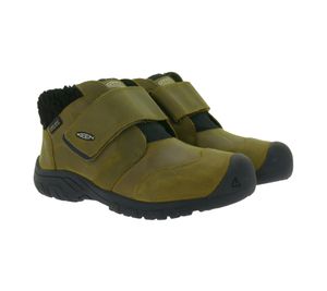 Waterproof KEEN Kootenay IV Mid Kids Winter Shoes Snow Boots with Eco Anti-Odor Outdoor Shoes 1026748 Brown