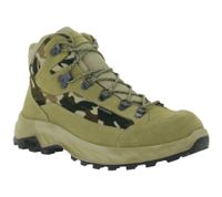 Scarpe da trekking da uomo GARSPORT con suola Vibram Barwa, scarpe da trekking, scarpe invernali impermeabili, stivali da esterno, vera pelle, GDT1060021-2532, marrone/mimetico