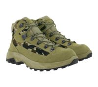 Scarpe da trekking da uomo GARSPORT con suola Vibram Barwa, scarpe da trekking, scarpe invernali impermeabili, stivali da esterno, vera pelle, GDT1060021-2532, marrone/mimetico