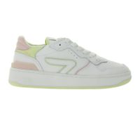HUB Women's Sneakers with Terry Lining, Genuine Leather Shoes W5008L31-L10 Smash L31 or W6409L31-L10 Duke in White