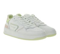 HUB Women's Sneakers with Terry Lining, Genuine Leather Shoes W5008L31-L10 Smash L31 or W6409L31-L10 Duke in White