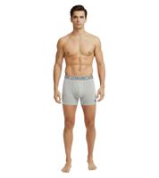 Pack de 2 calzoncillos bóxer premium para hombre de U.S. POLO ASSN., ropa interior sostenible, 180 g/m², 134 68262 53696 en azul rey/azul marino, verde oscuro/rojo vino, naranja/gris jaspeado o gris oscuro/negro.