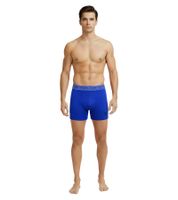 Pack de 2 calzoncillos bóxer premium para hombre de U.S. POLO ASSN., ropa interior sostenible, 180 g/m², 134 68262 53696 en azul rey/azul marino, verde oscuro/rojo vino, naranja/gris jaspeado o gris oscuro/negro.