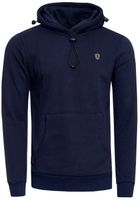 Felpa sportiva da uomo con cappuccio, 19140, disponibile in nero, kaki, grigio, blu e bianco.