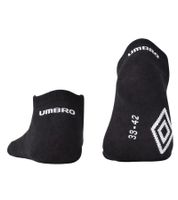 5 pares de calcetines deportivos Umbro para hombre y mujer, con certificación Oeko-Tex Standard 100, en negro o blanco