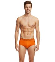 2er Pack U.S. POLO ASSN. Premium Herren Slips Unterhose nachhaltige Unterwäsche 180 g/m² 134 68263 53696 in Grau/Schwarz, Blau/Navy, Grün/Rot, Orange/Grau