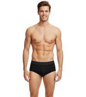 2er Pack U.S. POLO ASSN. Premium Herren Slips Unterhose nachhaltige Unterwäsche 180 g/m² 134 68263 53696 in Grau/Schwarz, Blau/Navy, Grün/Rot, Orange/Grau