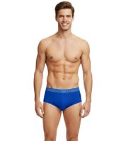 2er Pack U.S. POLO ASSN. Premium Herren Slips Unterhose nachhaltige Unterwäsche 180 g/m² 134 68263 53696 in Grau/Schwarz, Blau/Navy, Grün/Rot, Orange/Grau
