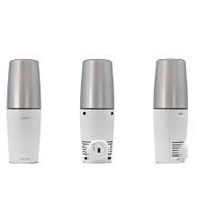 Richter Portable UV Air Purifier with USB Port, Air Sterilizer, UV Disinfection, Air Purification, Odor Removal MSP1 White/Silver