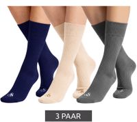 Lot de 3 paires de chaussettes homme SCOTCH & SODA Amsterdam en mélange de rayonne, coloris SS43492-030, gris/marine/beige