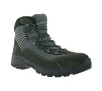 Chaussures de randonnée confortables GARSPORT Kamikaze Mid pour homme avec semelle intérieure amovible - Chaussures d'hiver, chaussures de trekking, bottes outdoor en cuir véritable GDT1030009-0008 Anthracite