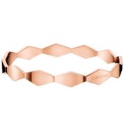 Zeitloser Calvin Klein Snake Damen Armreif aus Edelstahl Armband Eleganter Arm- & Handgelenk-Schmuck Größe XS KJ5DPD1001 Rosegold