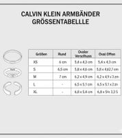 Zeitloser Calvin Klein Snake Damen Armreif aus Edelstahl Armband Eleganter Arm- & Handgelenk-Schmuck Größe XS KJ5DPD1001 Rosegold