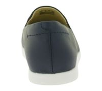 Modische Clarks AceLite Lo Damen Loafer-Schuhe mit herausnehmbarer Sohle Echtleder-Slipper Schlupfschuhe 26168755 Navy