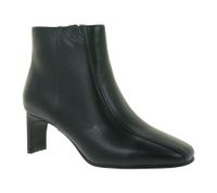 Elegante Clarks Damen Seren 55 Top Echt-Leder Absatz-Stiefelette – Klassischer Ankle-Boot 26166942 Schwarz 