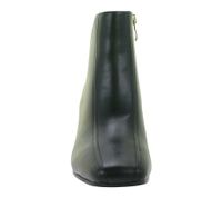 Elegante Clarks Damen Seren 55 Top Echt-Leder Absatz-Stiefelette – Klassischer Ankle-Boot 26166942 Schwarz 
