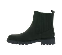 Elegante Clarks Orinoco2 Mid Echt-Leder Damen Chelsea-Boot Stiefelette 26161664 Schwarz