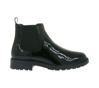 Zeitlose Clarks ORINOCO2 LANE Damen Lack-Stiefelette Ankle-Boot Chelsea-Boot 26163622 Schwarz