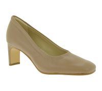Escarpins Clarks Seren 55 Soft pour femme, en cuir véritable beige, réf. 26166933