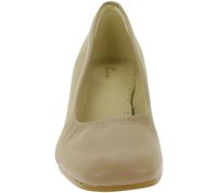 Escarpins Clarks Seren 55 Soft pour femme, en cuir véritable beige, réf. 26166933