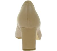 Escarpins Clarks Seren 55 Soft pour femme, en cuir véritable beige, réf. 26166933