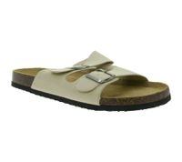 klassische Pantoletten Herren Sommer-Latschen mit Schnallen 956650 Beige