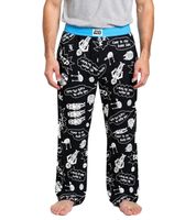 Pantalones de pijama RE:COVERED para hombre con estampado de Star Trek o Star Wars, algodón, gris o blanco/negro